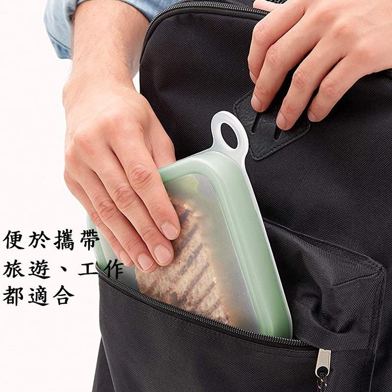 三明治吐司外出攜帶盒【聖杯生活台灣現貨】早餐盒 餐盒 保鮮盒便當盒 可微波輕食餐盒 野餐盒 吐司外出餐盒【P0417】-細節圖2