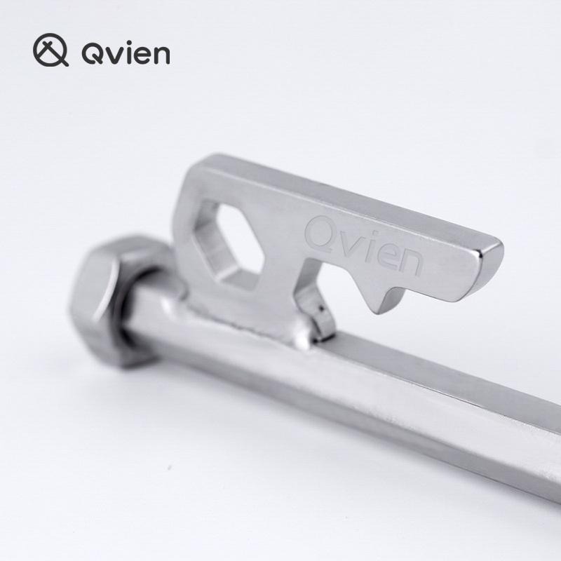 不銹鋼營釘SUS420 多種尺寸可選QVIEN 硬度高  堅固耐用 露營必備 水泥地草地天幕帳篷皆適用與柯曼不銹鋼同級-細節圖6