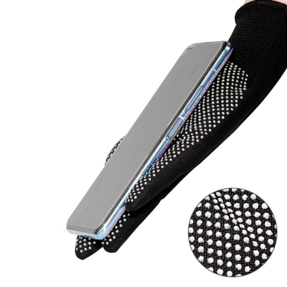 尼龍防滑手套【台灣現貨】 顆粒手套 攀岩手套 戶外手套 工作手套 戶外透氣手套 登山 騎車手套 矽膠手套-細節圖6