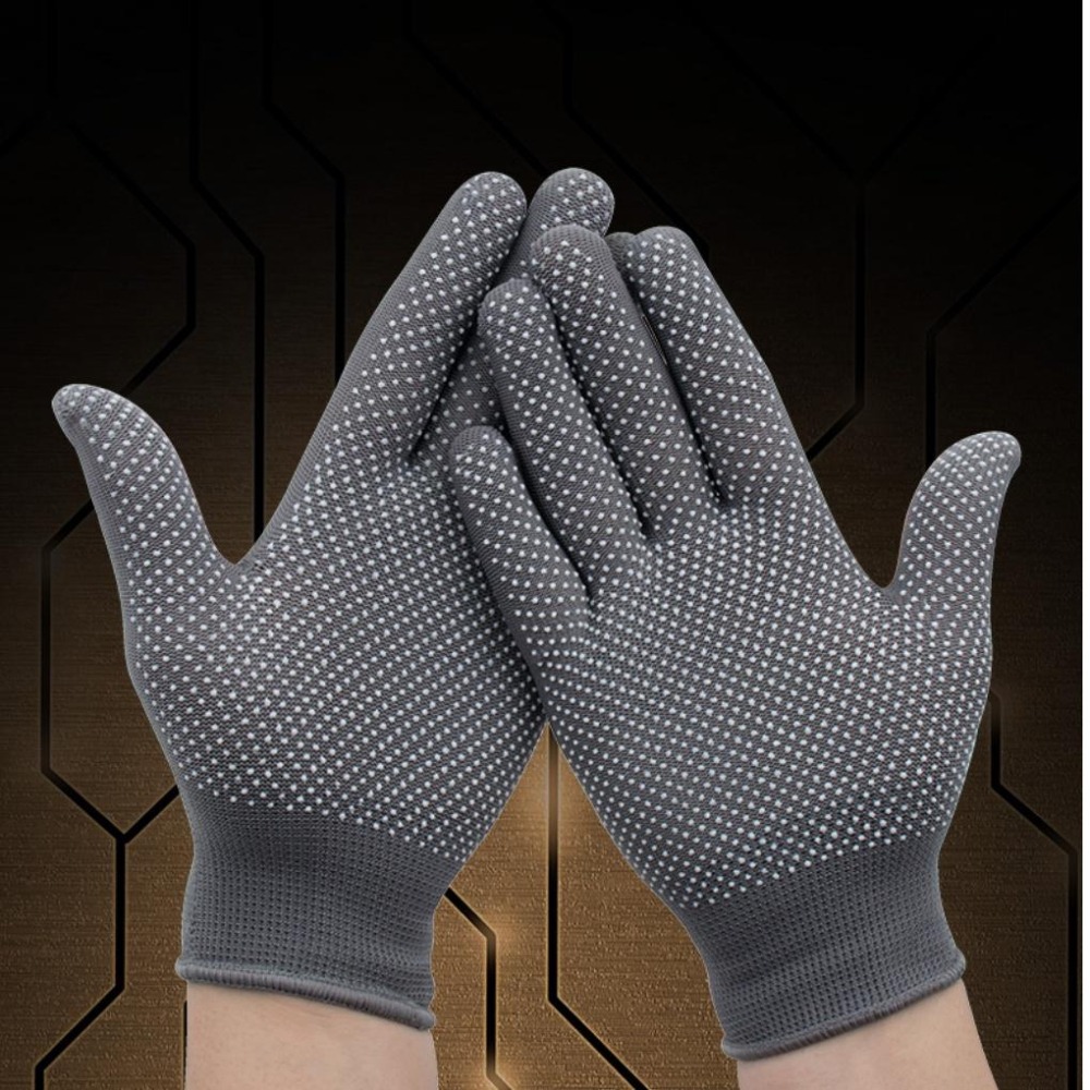 尼龍防滑手套【台灣現貨】 顆粒手套 攀岩手套 戶外手套 工作手套 戶外透氣手套 登山 騎車手套 矽膠手套-細節圖9