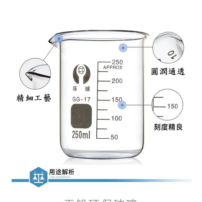 玻璃燒杯 [台灣現貨]無柄燒杯 高硼矽燒杯 實驗室用品 實驗室燒杯 燒杯 手工皂工具【0333】-細節圖4