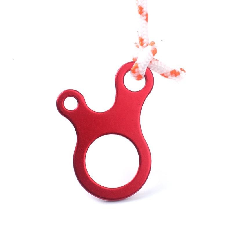 蝸牛釦 登山釦營繩調節片 蝸牛三孔式 鋁合金調節片 營繩 三角扣 三眼扣 雙眼扣 露營必備 適用各種營繩【P0167】-細節圖5