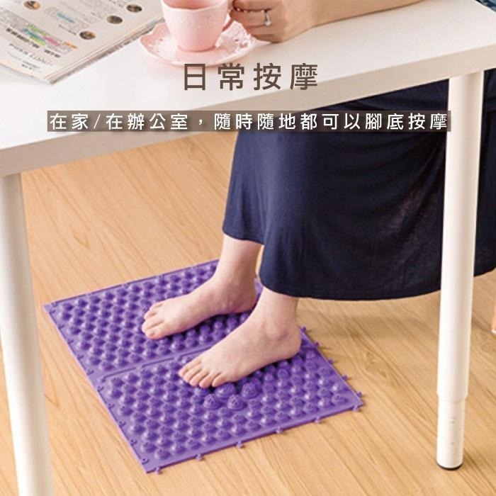 腳底按摩地墊【聖杯生活台灣現貨】腳底穴道按摩 健康步道 家用健康穴位指壓板 彩色繽紛 健康居家運動 居家復健-細節圖7