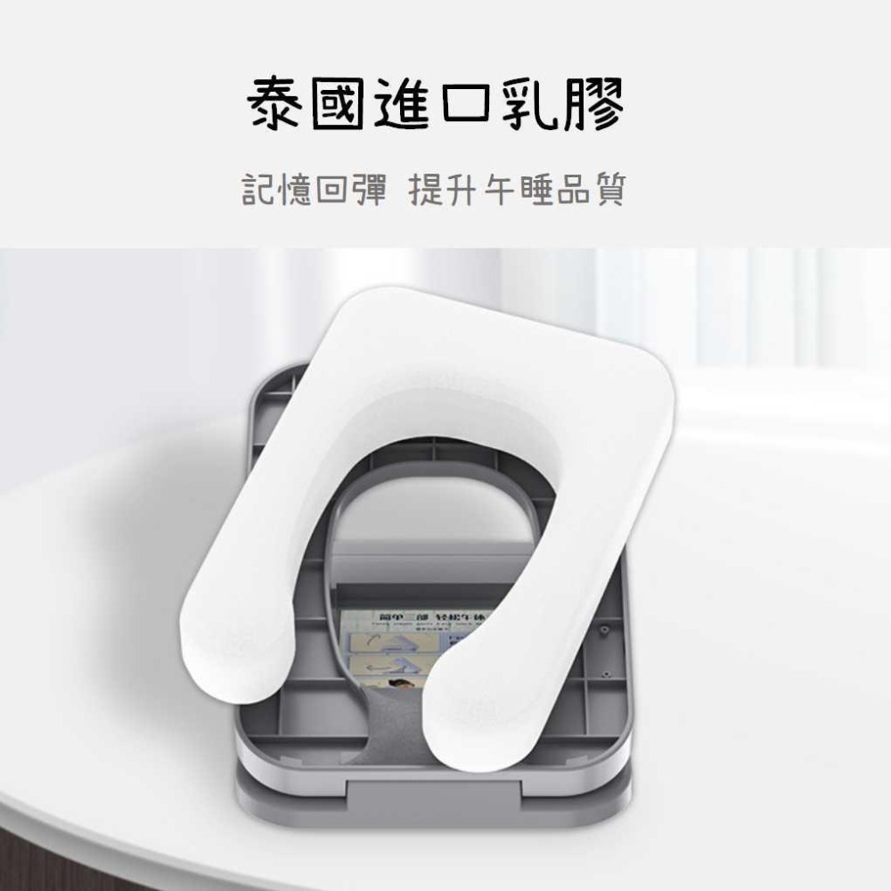 午休枕【台灣現貨】 辨公室枕 小學午休枕 趴睡枕 護腰枕 腰靠 辦公椅護腰 午睡枕 辦公室小禮 交換禮物-細節圖5