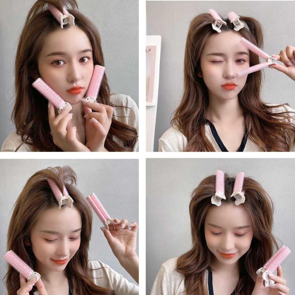 髮根蓬鬆【台灣現貨】夾髮根蓬鬆夾 髮夾 髮捲 瀏海髮捲 髮根夾 髮捲夾  蓬鬆夾 蓬髮神器 空氣瀏海捲 捲髮捲 瀏海捲-細節圖4