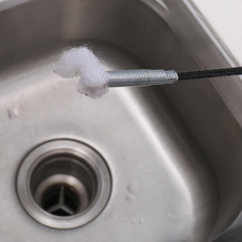 洗手台疏通條 【台灣現貨】抓勾疏通器  通管條疏通神器 清理堵塞 水管疏通 毛髮阻塞 疏通條管道疏通器-細節圖2