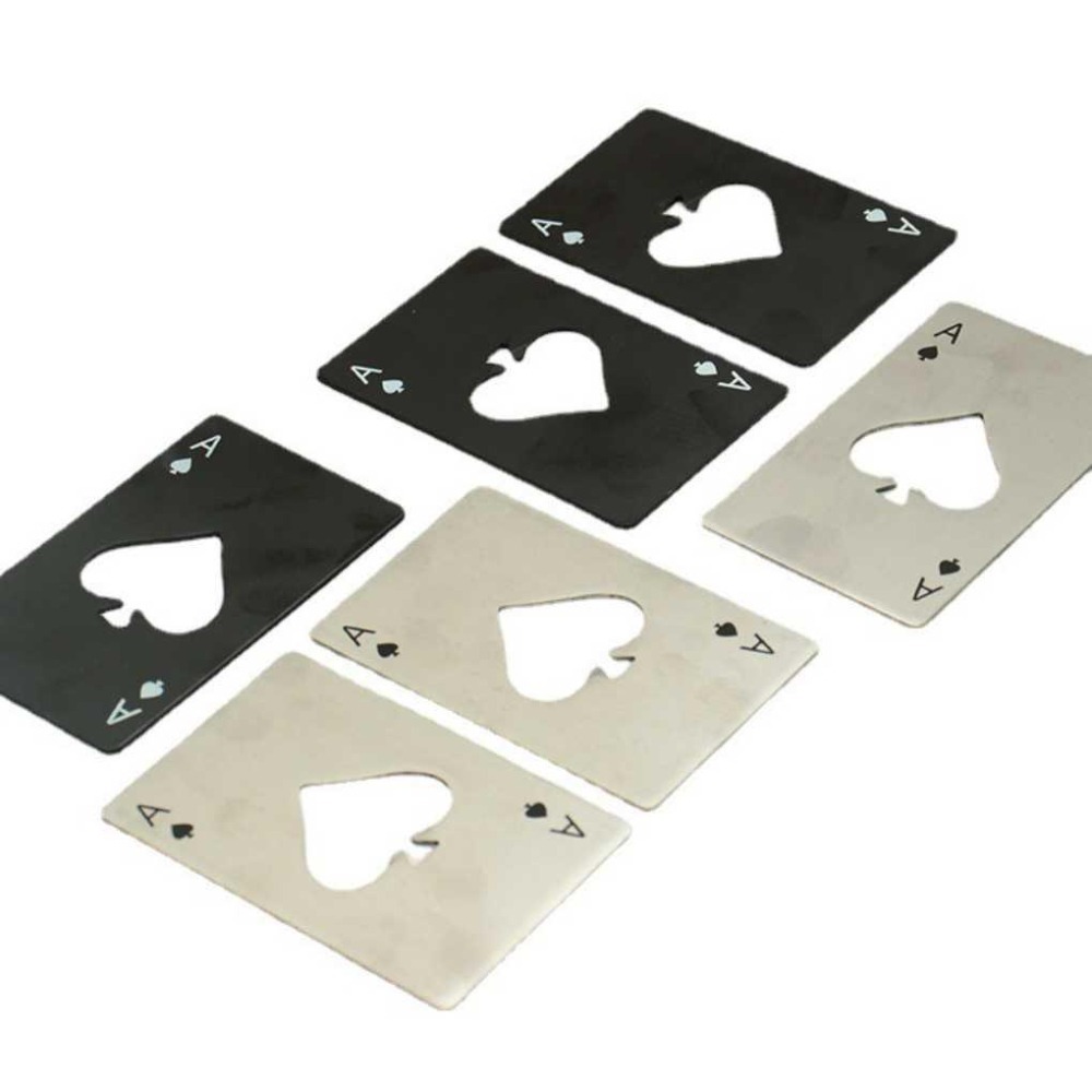 黑桃A開瓶器【聖杯生活台灣現貨】撲克牌圖案 金屬開瓶器 造型開瓶器-細節圖2