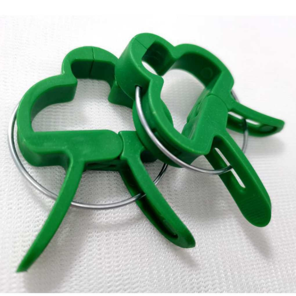 盆栽固定夾 藤蔓植物固定夾 支架夾 瓜果夾 藤蔓夾 爬藤夾子 塑膠夾 嫁接夾 盆栽造景 園藝用品 蘭花夾【P0551】-細節圖5