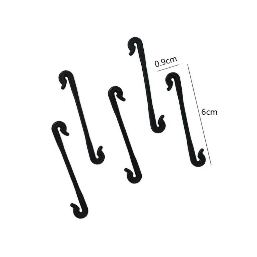園藝盆栽勾線 植物勾線 紮線 固定線 瓜果植物固定夾 蔬菜番茄藤蔓類植物 快速卡扣 園藝用品 菜園蔬菜植物【P0553】-細節圖2