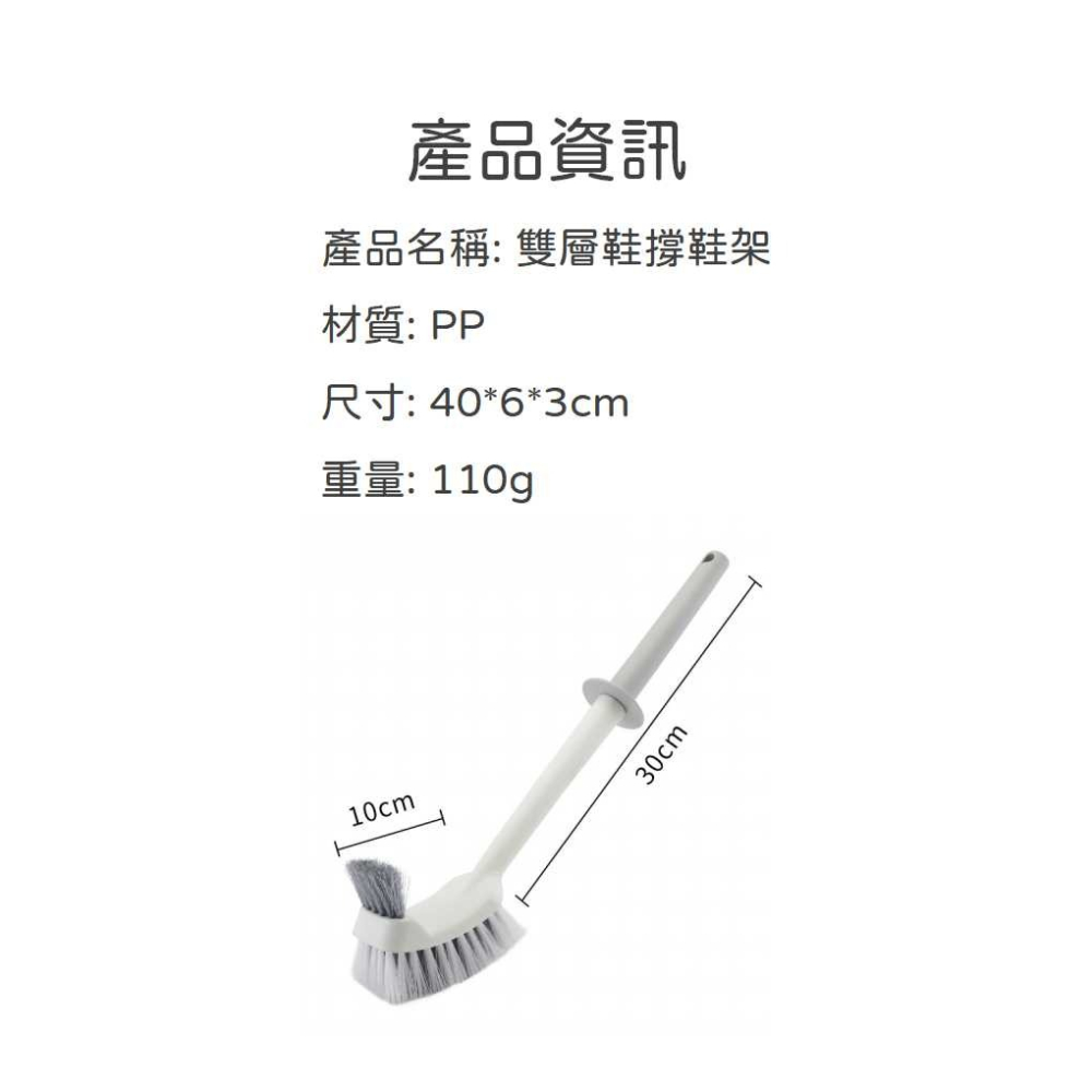 馬桶清潔刷 雙頭馬桶刷 清潔刷 長柄刷 浴室刷 廁所刷 壁掛馬桶刷 馬桶刷組 浴室清潔刷 刷馬桶 浴室清潔【P0556】-細節圖2