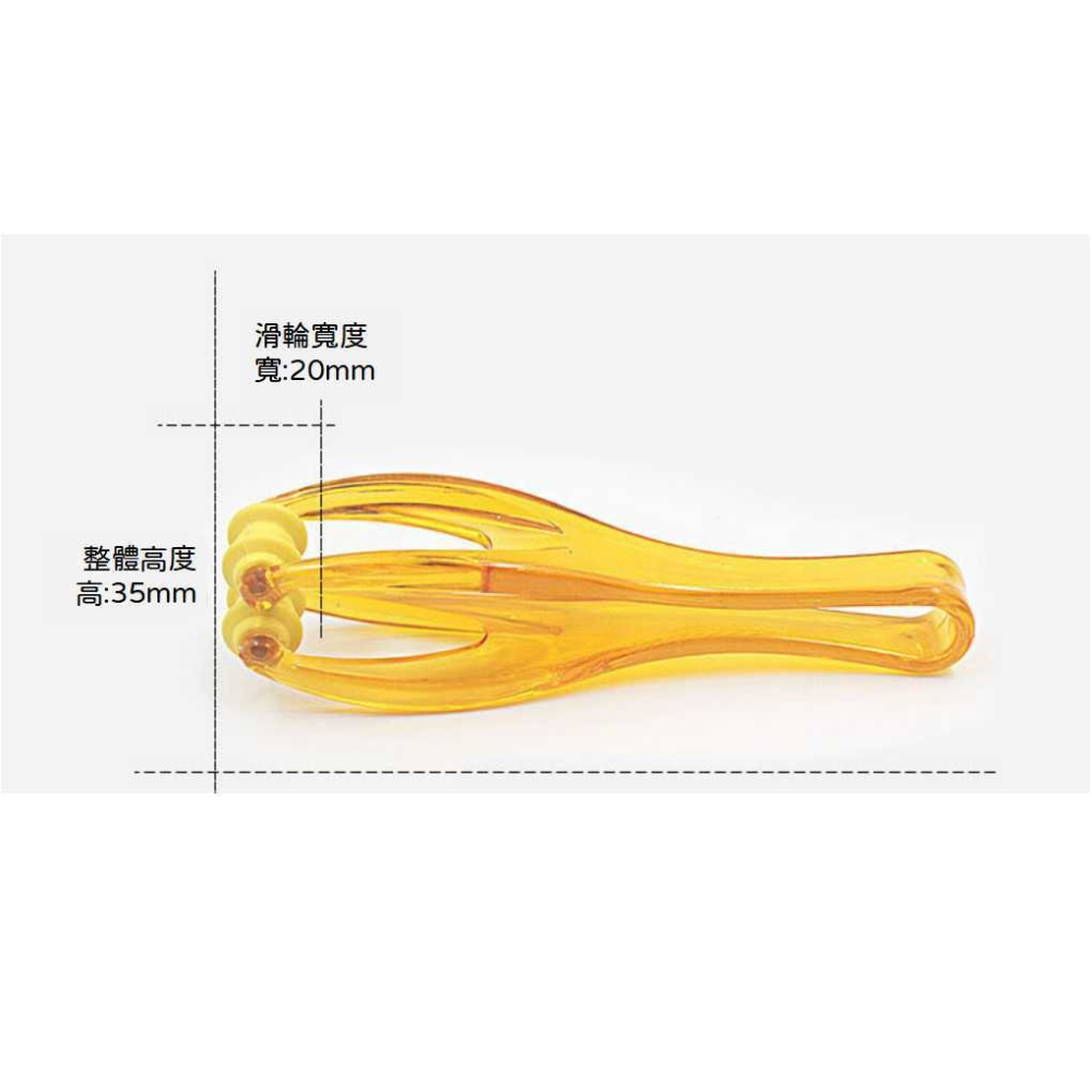 手指按摩器 多功能手指按摩器 手關節按摩 粗大手指變細長瘦 滾輪式緩解手麻神器 手部按摩夾 按摩【P0557】-細節圖2