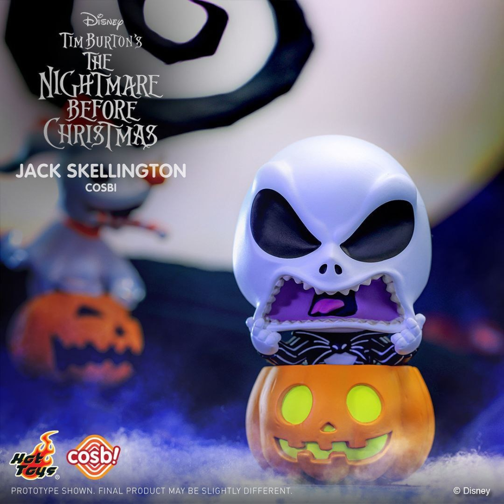 Hot Toys Cosbi Disney 聖誕夜驚魂系列 第二彈 傑克 盲盒 盒玩 公仔-細節圖2
