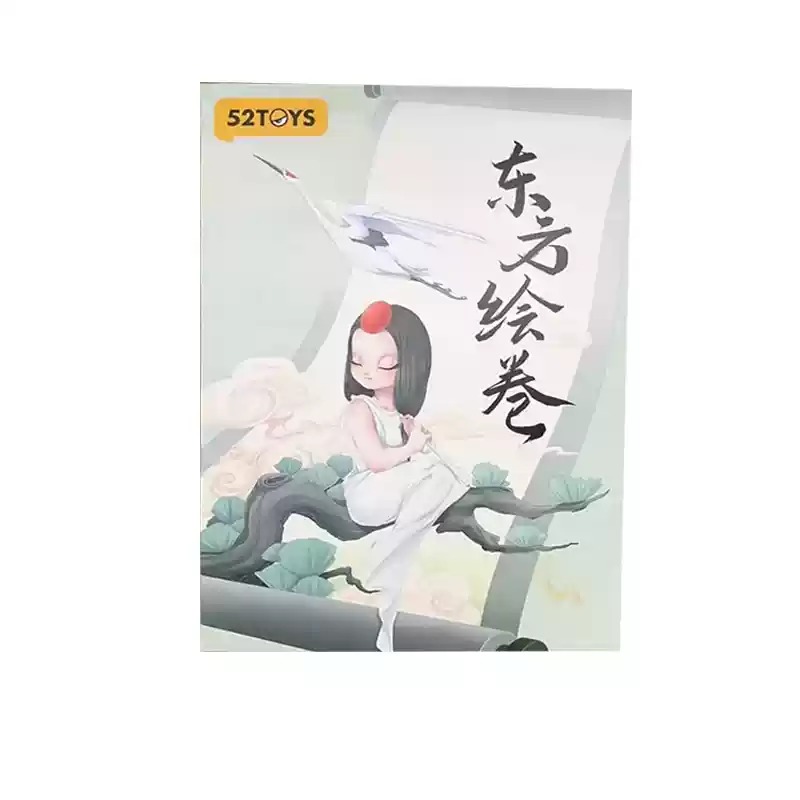 52Toys Sleep 東方繪卷系列 繪卷 神話 中國風 立牌 盲盒 盒玩 公仔-細節圖3
