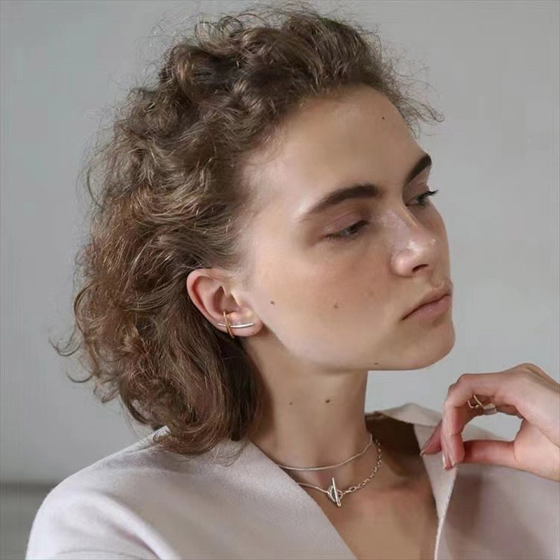 Vine嚴選實拍~文藝復興日本復古雙層鏈條多種戴法項鍊毛衣鏈-細節圖2