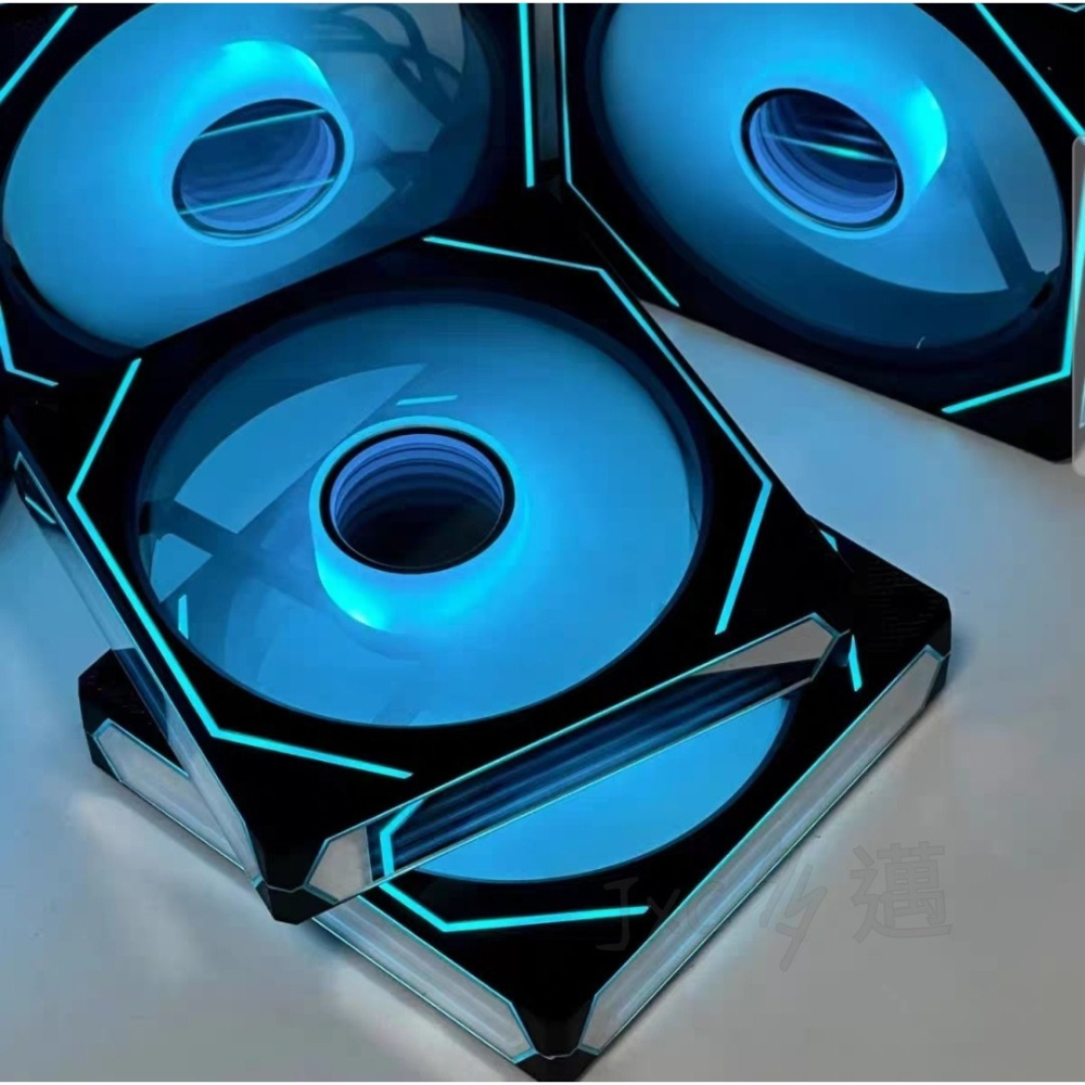 【JxC多邁】【現貨商品】菱鏡6Pro 6代 三面無限鏡 12CM風扇  ARGB燈光 主機同步  PWM溫控-細節圖2