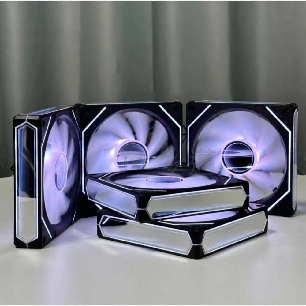 【JxC多邁】【現貨商品】菱鏡6Pro 6代 三面無限鏡 12CM風扇  ARGB燈光 主機同步  PWM溫控-細節圖3