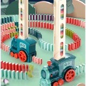 骨牌小火車【瑋婕現貨】骨牌小火車 益智兒童玩具 聲光小火車 電動 電池 啟發腦力 創意-規格圖8