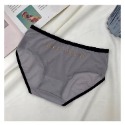 字母冰涼絲質內褲【台灣現貨】 超舒服性感足球寶貝女生內褲 速乾褲三角褲 冰絲透氣 低腰包臀 字母印花 性感內褲 舒適度高-規格圖9
