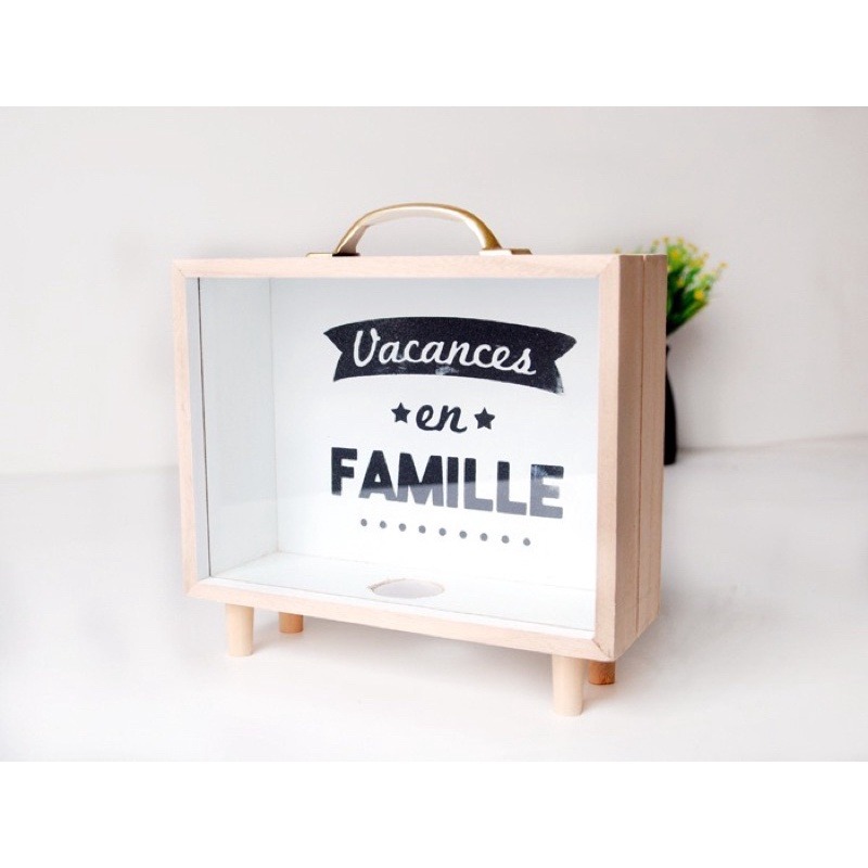 北歐ins風存錢筒【台灣現貨】北歐ins風存錢筒 網美款 底部有洞口 零錢桶 存錢桶 桌面裝飾 擺飾 收納盒-細節圖5