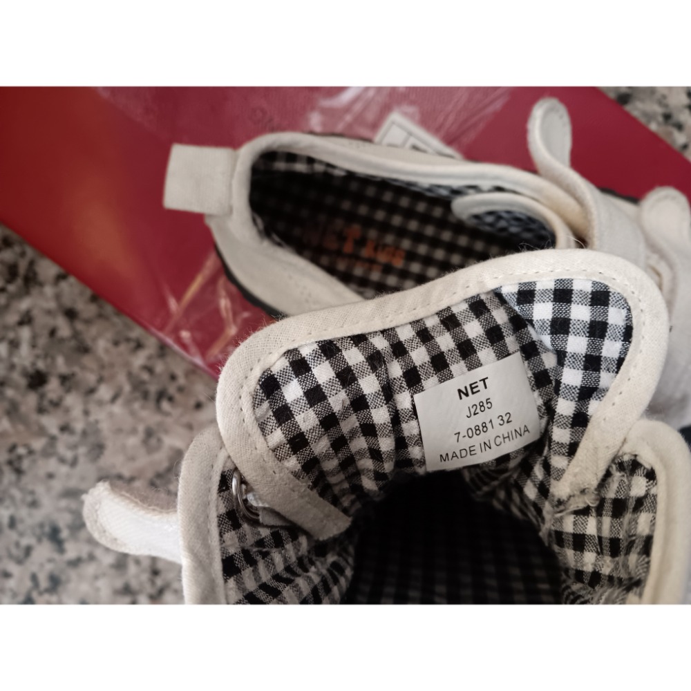 格紋童鞋-細節圖3