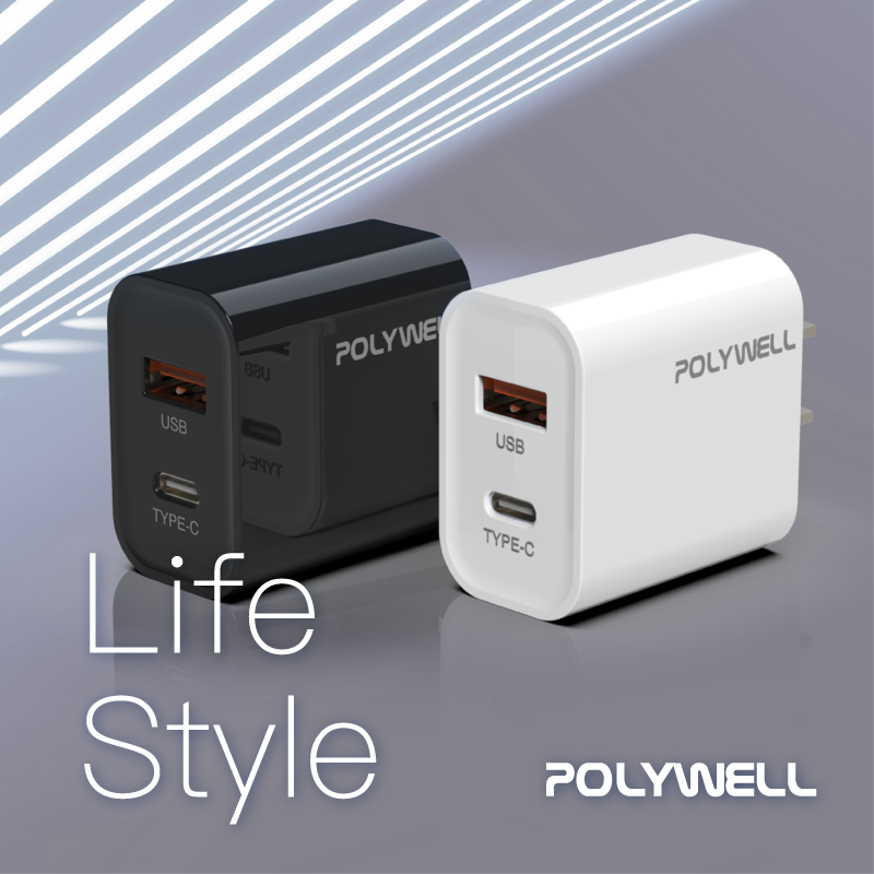 仙人掌哥 現貨 Polywell PD雙孔快充頭 20W Type-C充電頭 充電器 豆腐頭 適用 iPhone-細節圖10