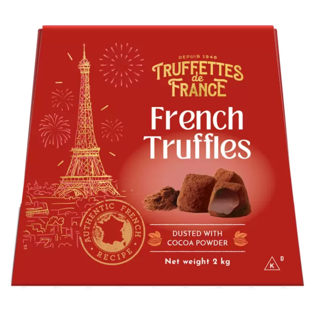 仙人掌哥 Truffettes de France 松露造型巧克力風味球 1公斤/盒 松露 巧克力-細節圖2