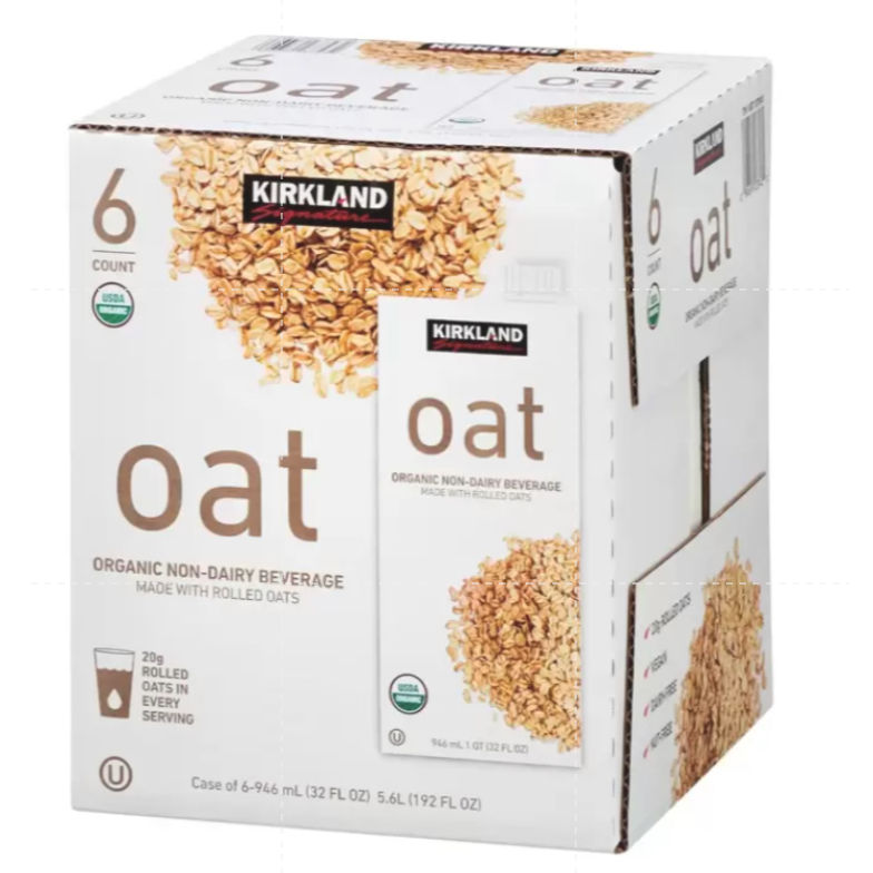 仙人掌哥 好市多 Kirkland 科克蘭 OAT 有機燕麥飲 有機 燕麥奶 燕麥 配咖啡 植物奶 拆售-細節圖2