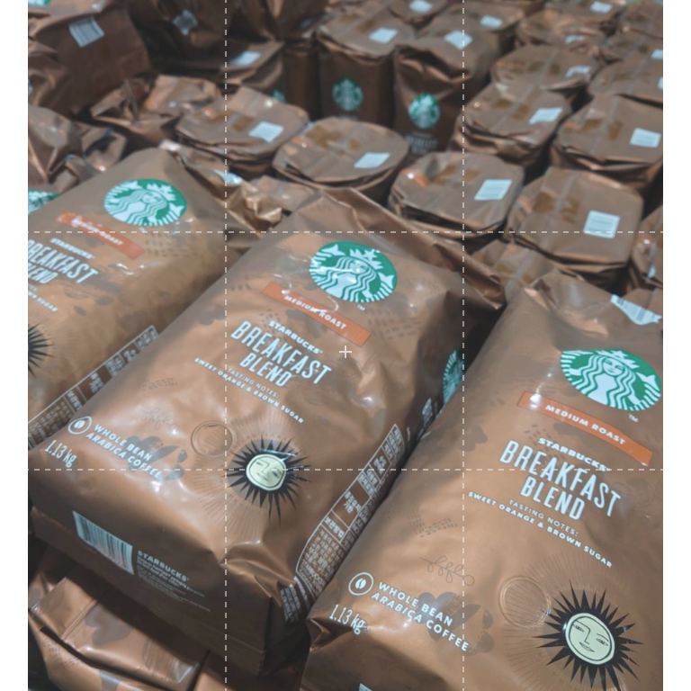 仙人掌哥 星巴克 COSTCO 好市多 早餐綜合咖啡豆  黃金烘焙綜合咖啡豆 1.13公斤-細節圖4