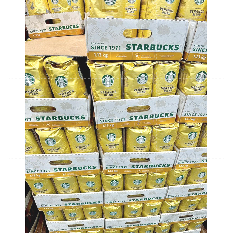 仙人掌哥 星巴克 COSTCO 好市多 早餐綜合咖啡豆  黃金烘焙綜合咖啡豆 1.13公斤-細節圖2