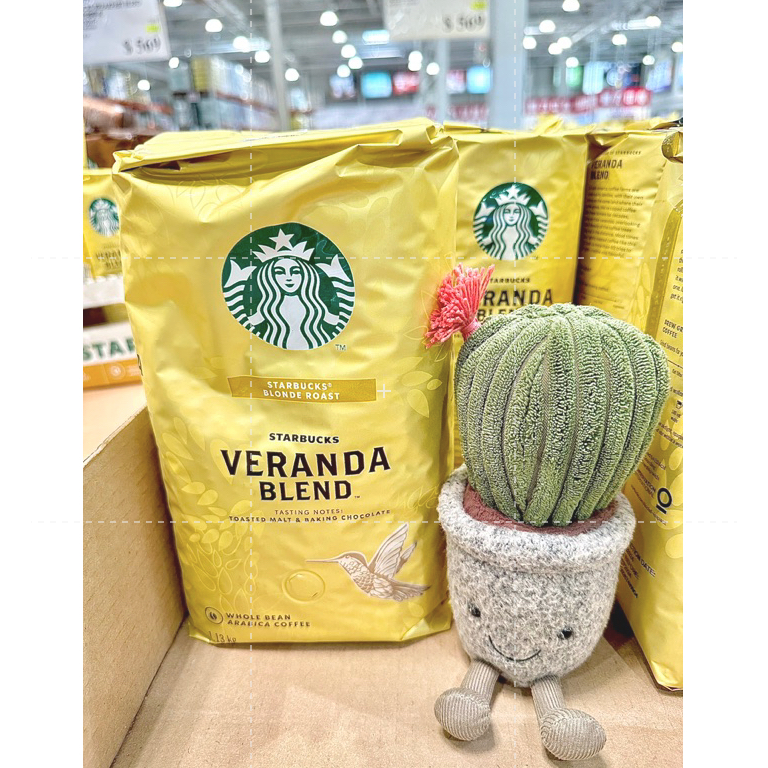仙人掌哥 星巴克 COSTCO 好市多 早餐綜合咖啡豆  黃金烘焙綜合咖啡豆 1.13公斤-規格圖4