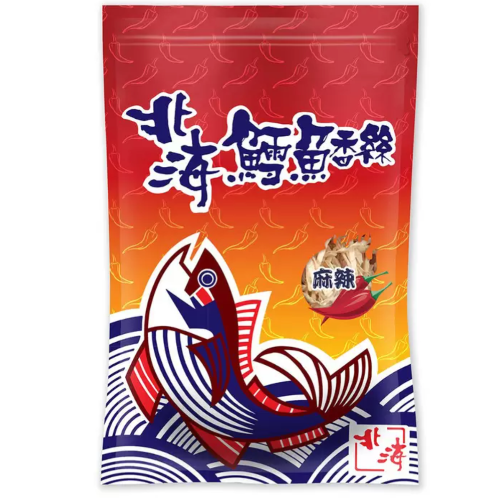 仙人掌哥 好市多 北海 北海鱈魚香絲 鱈魚香絲 辣味細條 鱈魚 香絲 600g/包-細節圖4