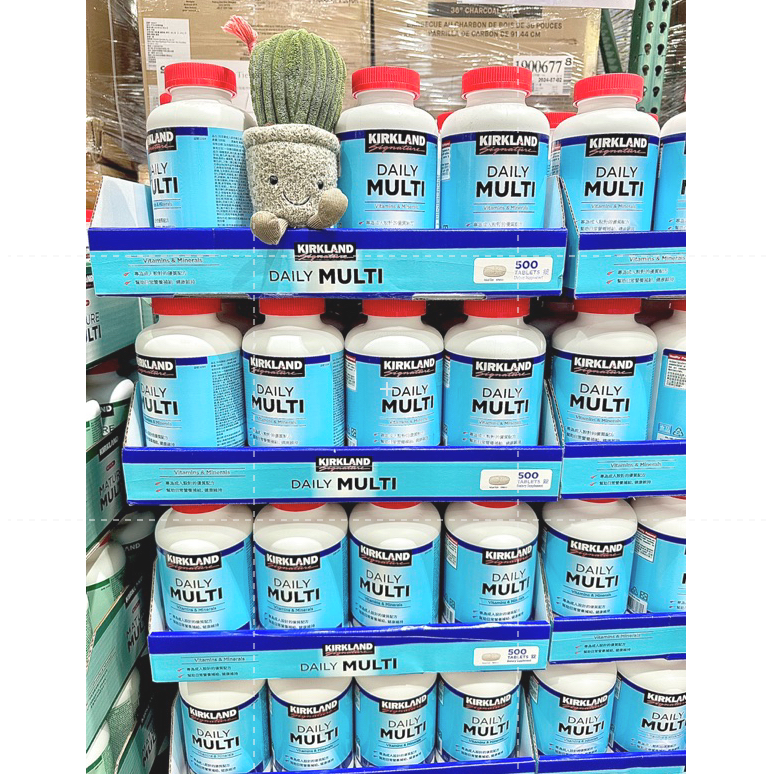 仙人掌哥 好市多 科克蘭 成人綜合維生素錠 綜合維他命 罐裝 500粒/罐 維他命-細節圖2