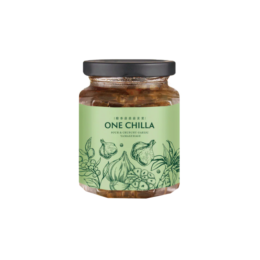 『ONE CHILLA』灣沏辣 仙人掌哥｜醋香貢菜 蒜蒜脆貢菜 椒麻貢菜 泰式鮮檸辣醬 沙蟹雞油 剝皮雙椒 芝芝貢菜-細節圖6