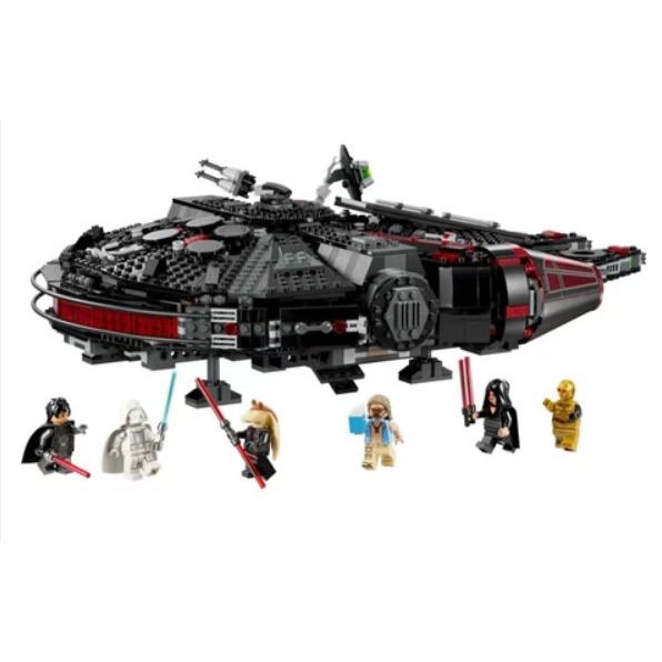 【LOG】樂高 LEGO 75389 黑暗版千年鷹 星際大戰系列-細節圖2