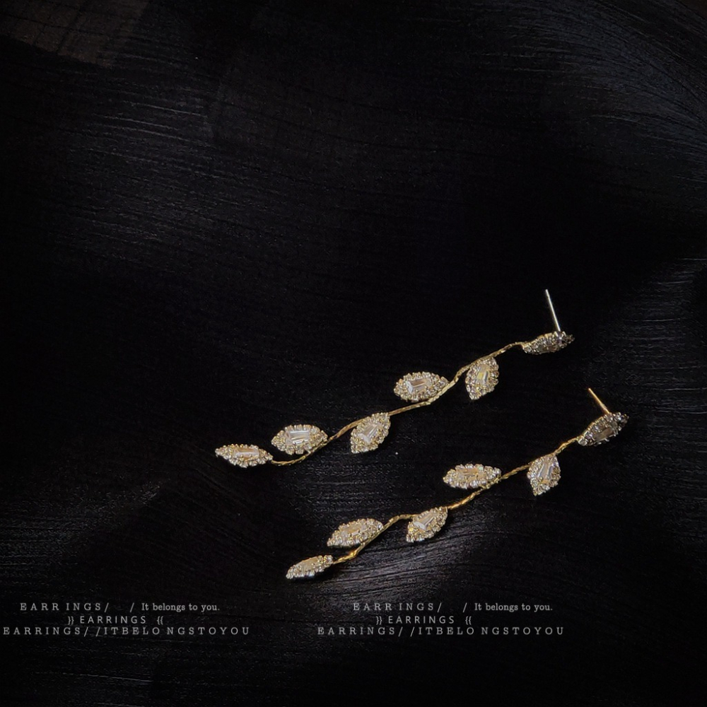金枝玉葉韓系耳釘-細節圖2