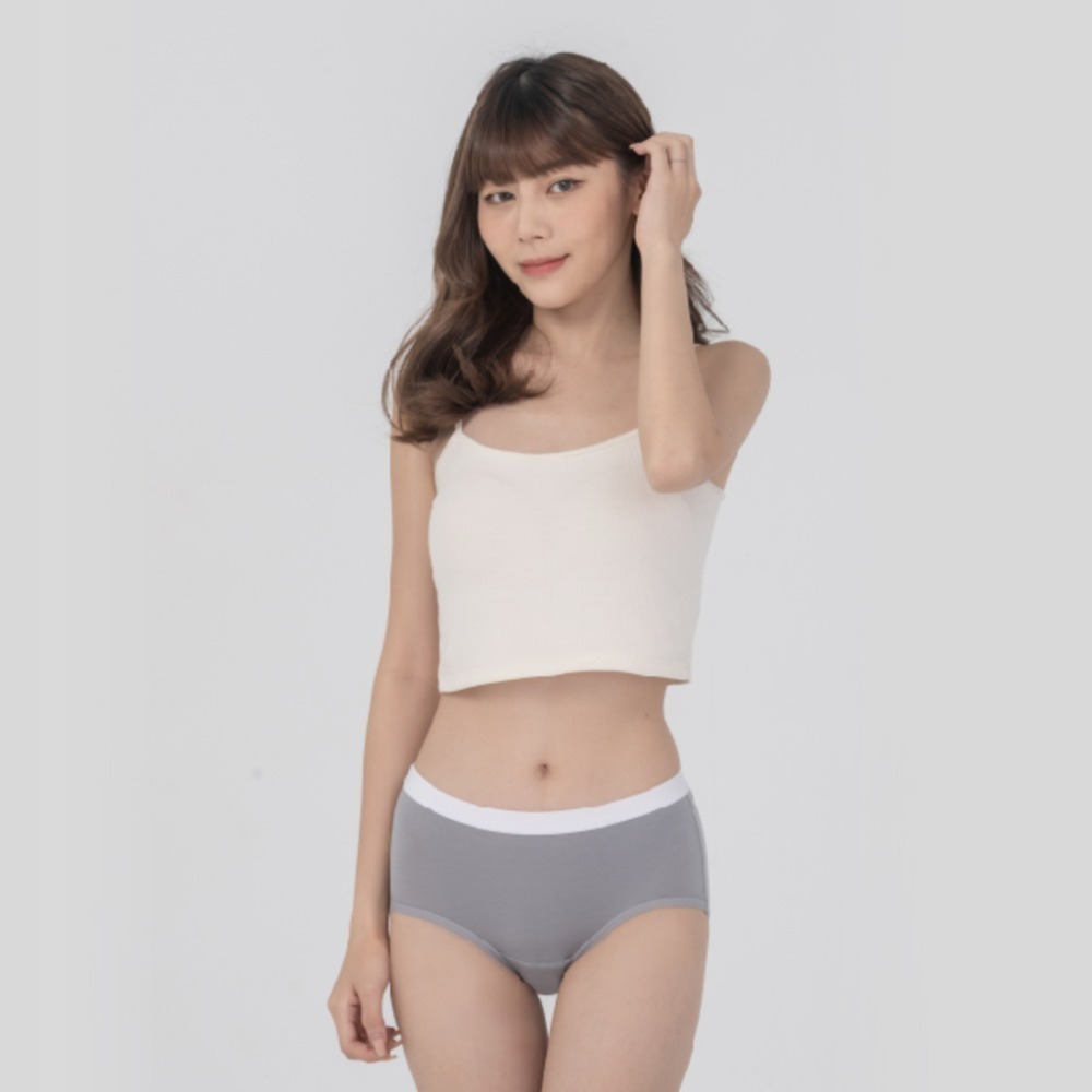 【夥伴生活】台灣製造  | air+ 好感循環褲：女中腰天絲三角內褲 (3件組)-細節圖6
