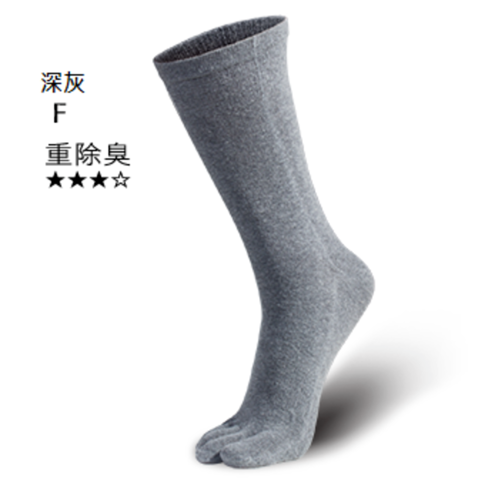 【夥伴生活】台灣製造 除臭襪 | 長筒五趾襪-細節圖2
