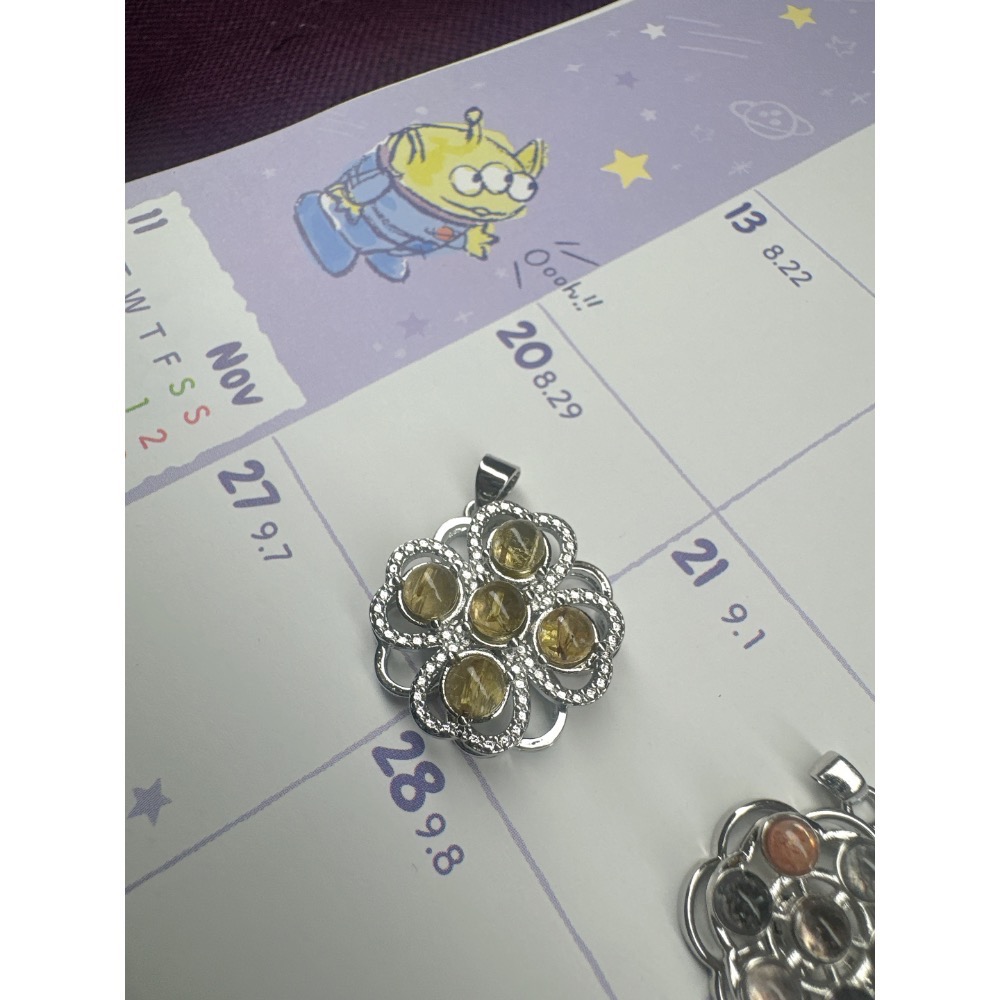 鈦晶轉轉吊墜-細節圖3