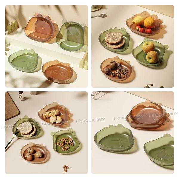 【i揪團】O01(新品現貨)可愛造型餐盤 兒童餐盤 可愛餐盤 小餐盤 水果盤 小盤子 點心盤 零食盤 吐骨碟 吐骨盤-細節圖4