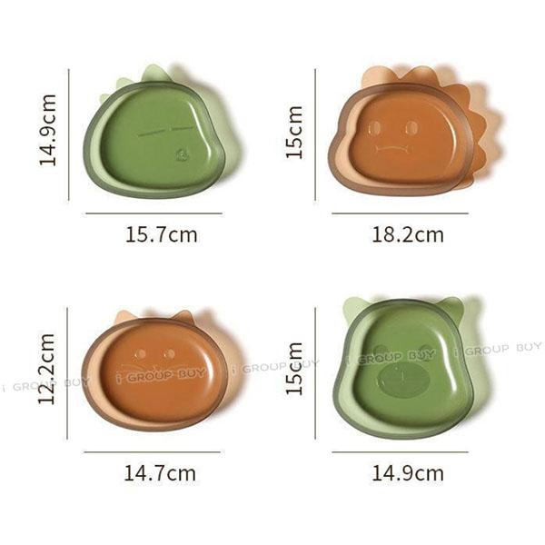 【i揪團】O01(新品現貨)可愛造型餐盤 兒童餐盤 可愛餐盤 小餐盤 水果盤 小盤子 點心盤 零食盤 吐骨碟 吐骨盤-細節圖5