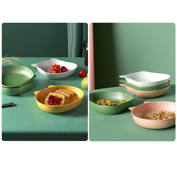 【i揪團】O01(新品現貨)可愛造型餐盤 兒童餐盤 可愛餐盤 小餐盤 水果盤 小盤子 點心盤 零食盤 吐骨碟 吐骨盤-細節圖6