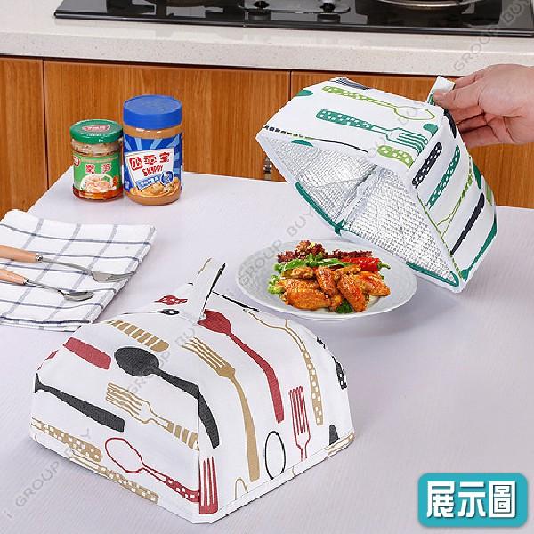 【i揪團】E71-1(現貨) 可折疊餐桌保溫防塵罩 菜罩 食物罩 餐桌罩 防塵罩 方便 保溫-細節圖7