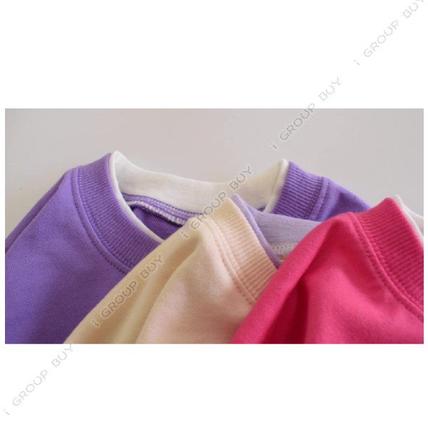 【i揪團】B40-0(現貨)兒童假兩件韓系衛衣/女童保暖上衣/秋冬衣服/童裝衣服-細節圖7