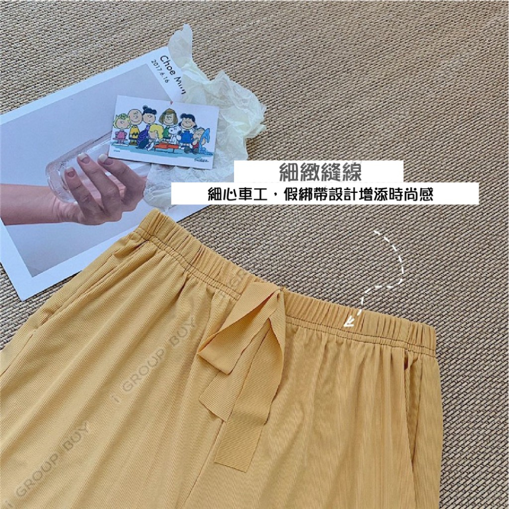 【i揪團】F25-4(現貨)涼爽睡衣 睡衣套裝 冰爽套裝 休閒套裝 短褲短袖套裝 兩件式 睡衣-細節圖8