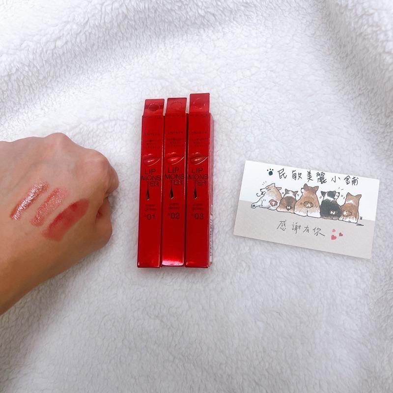 現貨🇯🇵日本✈️KATE 凱婷 水光怪獸級持色唇膏 Super Glossy 1.6g G01 G02 G03-細節圖2