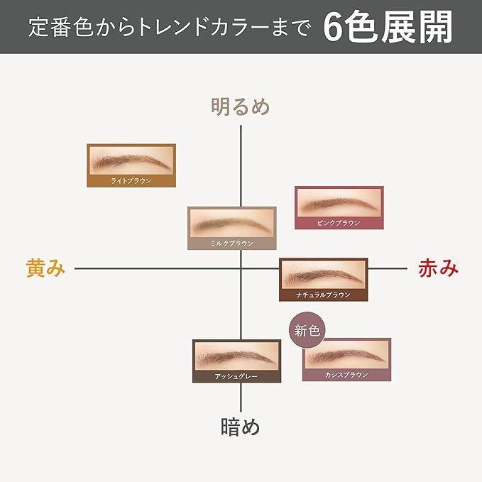 現貨🇯🇵日本✈️Kingdom防水液態粉狀眉筆眉膏 Powdery Liquid Eyebrow 黑龍堂-細節圖4