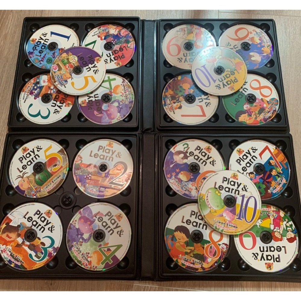 《冬日工作室》Play & Learn 1~10 等共13本書 和兩套CD 英語教學 套書-細節圖3