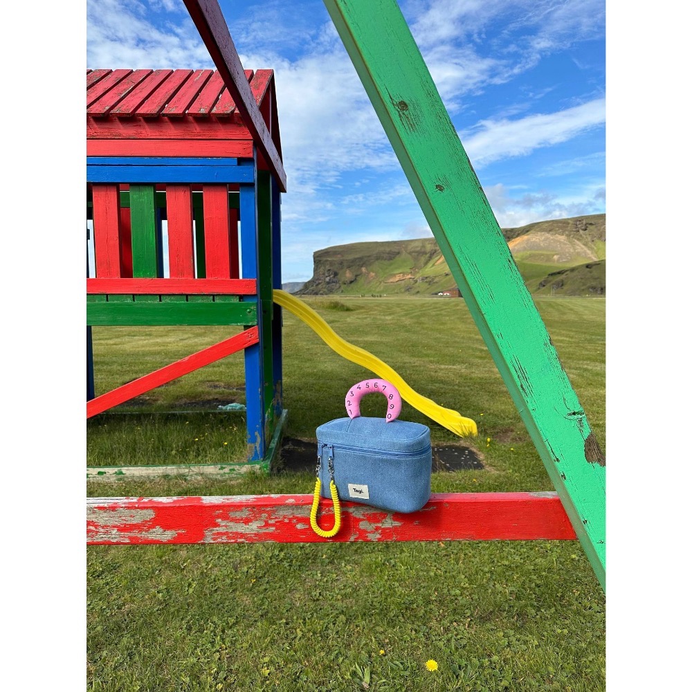 Tagi分層設計大容量繽紛化妝品收納包洗漱包-細節圖2