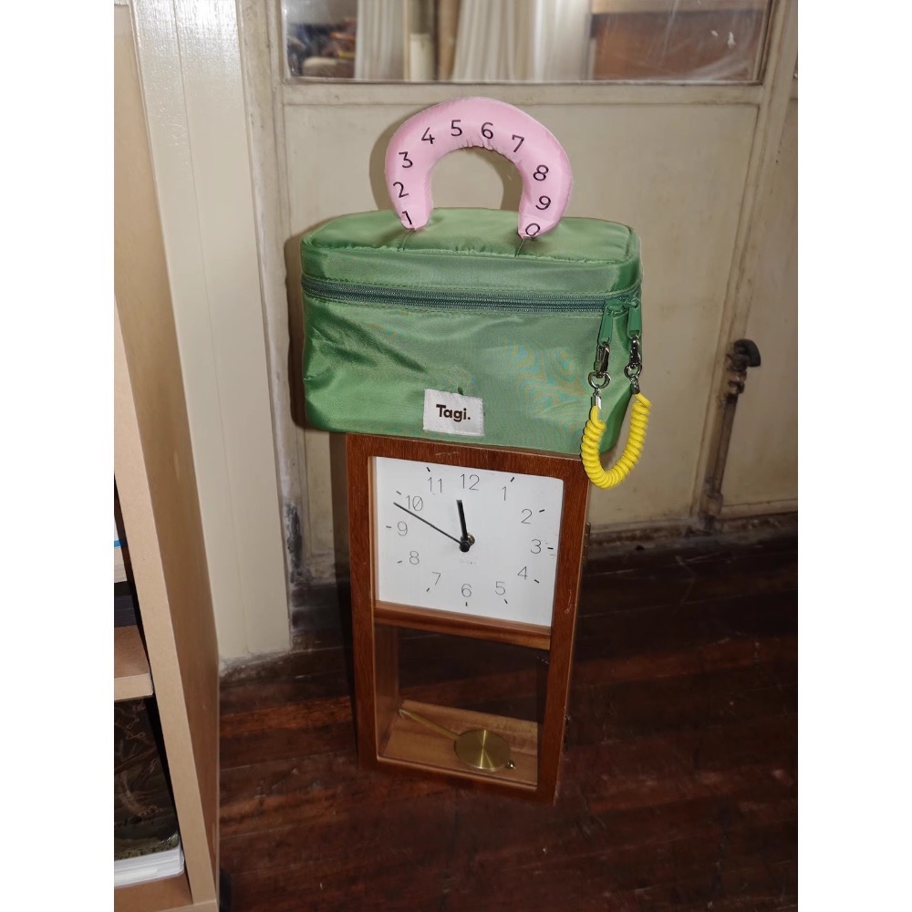 Tagi分層設計大容量繽紛化妝品收納包洗漱包-細節圖3