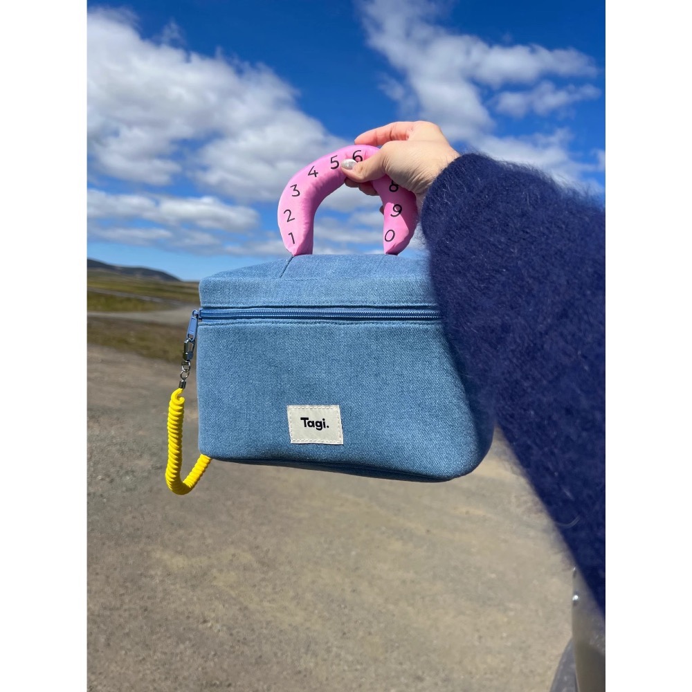 Tagi分層設計大容量繽紛化妝品收納包洗漱包-細節圖5